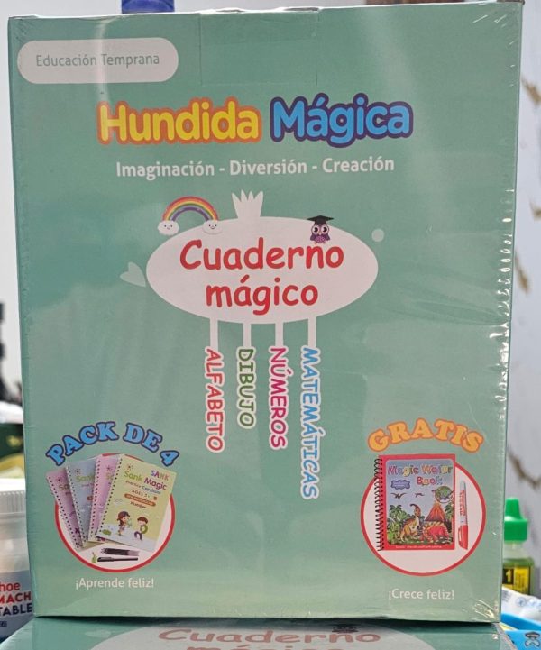 SET X 5 CUADERNOS DE CALIGRAFÍA MÁGICOS - Imagen 7