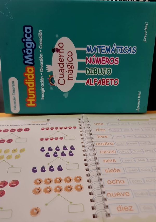 SET X 5 CUADERNOS DE CALIGRAFÍA MÁGICOS - Imagen 8