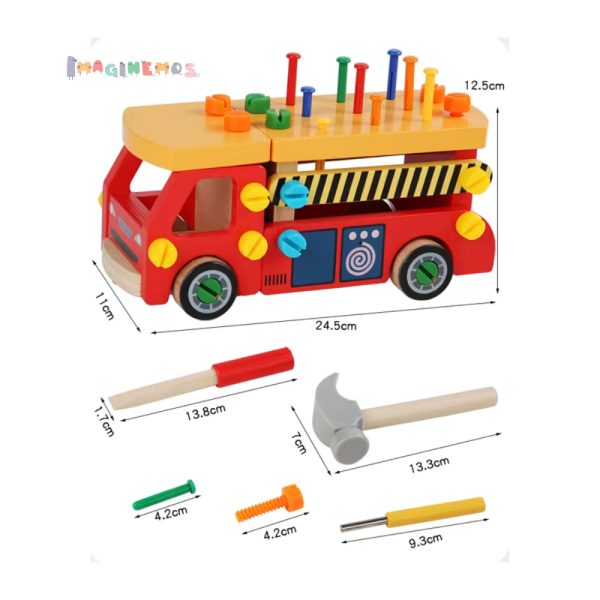 Carrito Educativo de Madera - Imagen 2